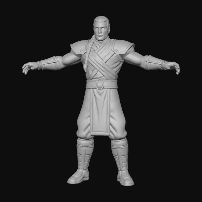 3D model for Warrior Sage