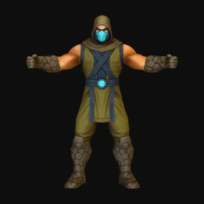 3D model for Stone Ninja Warrior