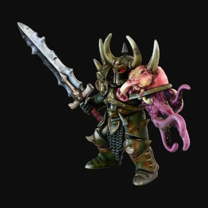 3D model for Nurgle Warrior