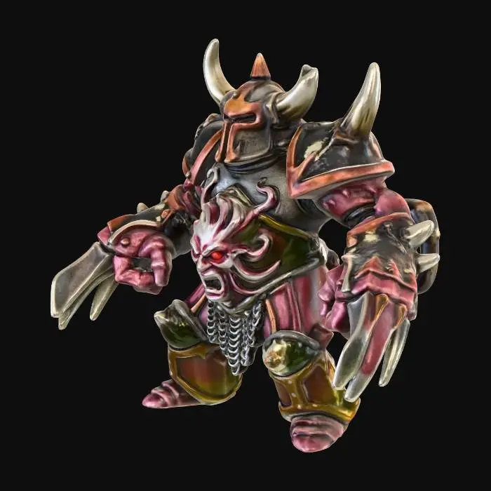3D model for Demonic Warlord