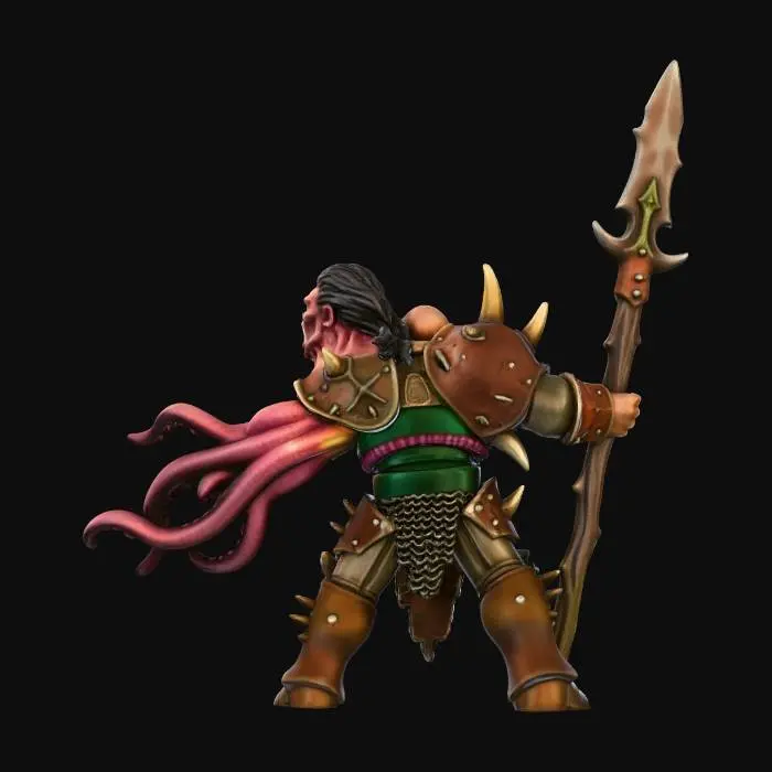 3D model for Warrior of Chaos
