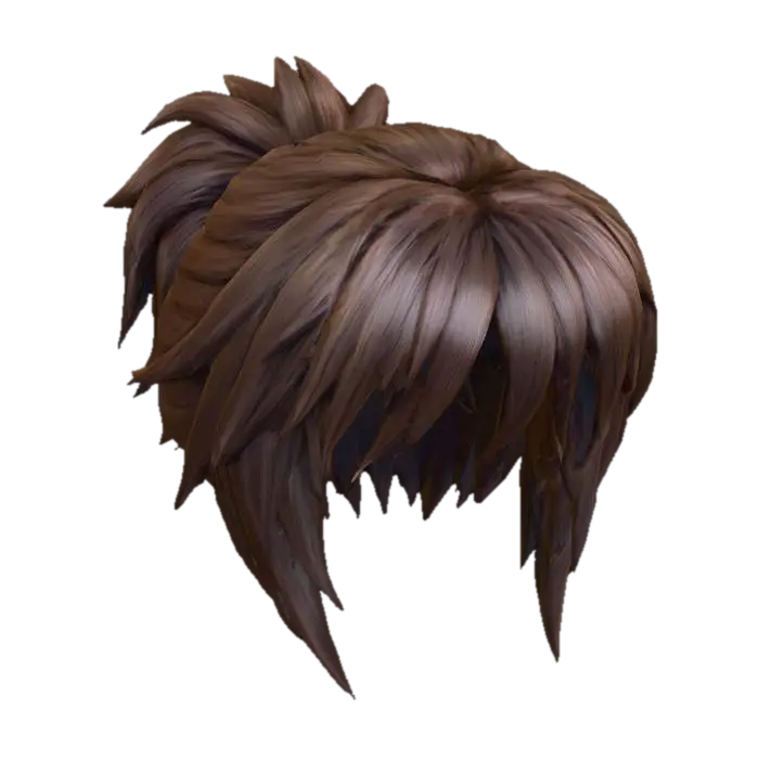 Modelo 3D de Layered Hair Bun - Style, generado por IA
