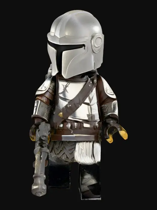 3D model for Lego Warrior Adventure