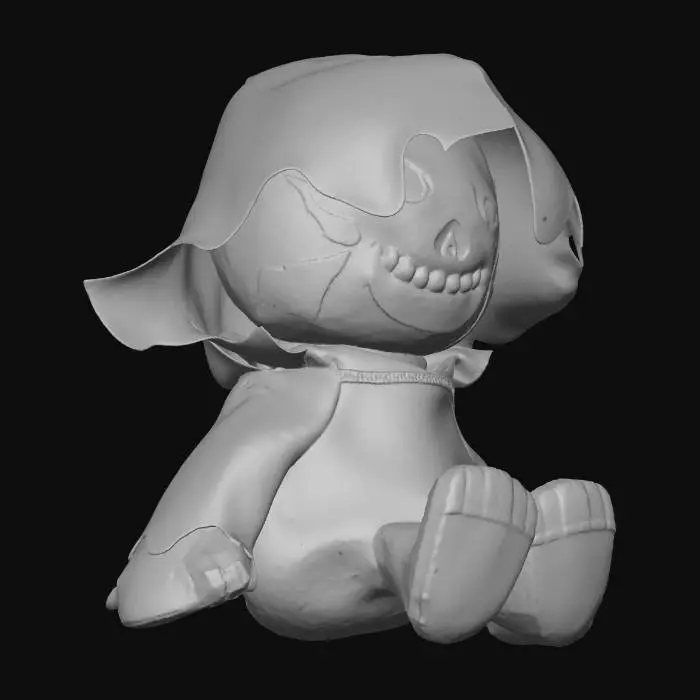 3D model for Grim Reaper Plushie