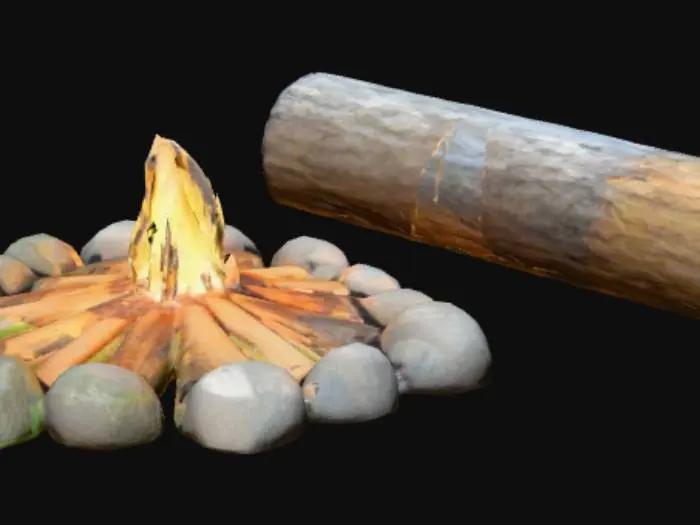 3D model for Campfire Glow