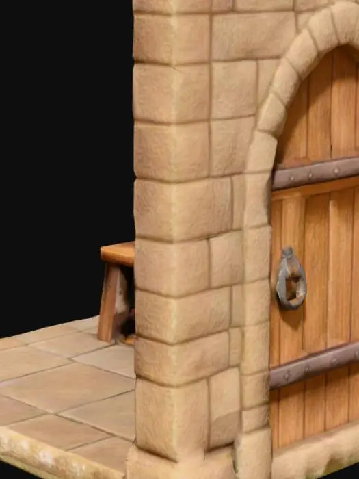 3D model for Medieval Chamber