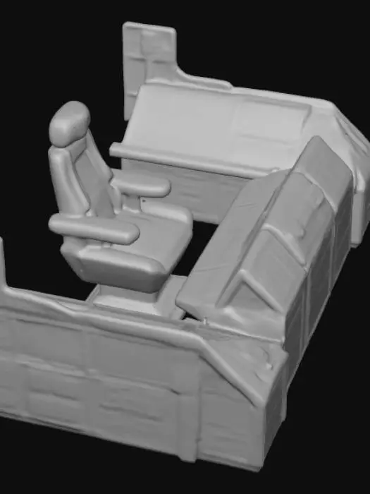 3D model for Starship Command Center