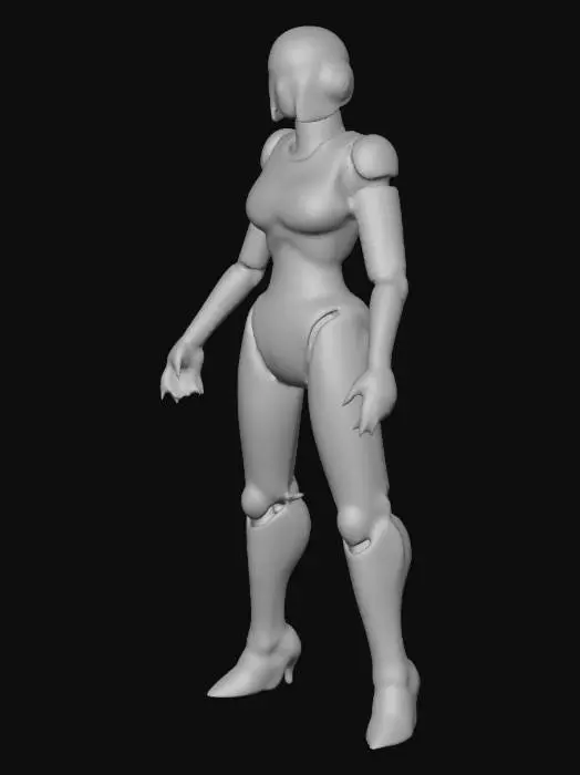 3D model for Futuristic Sentinel