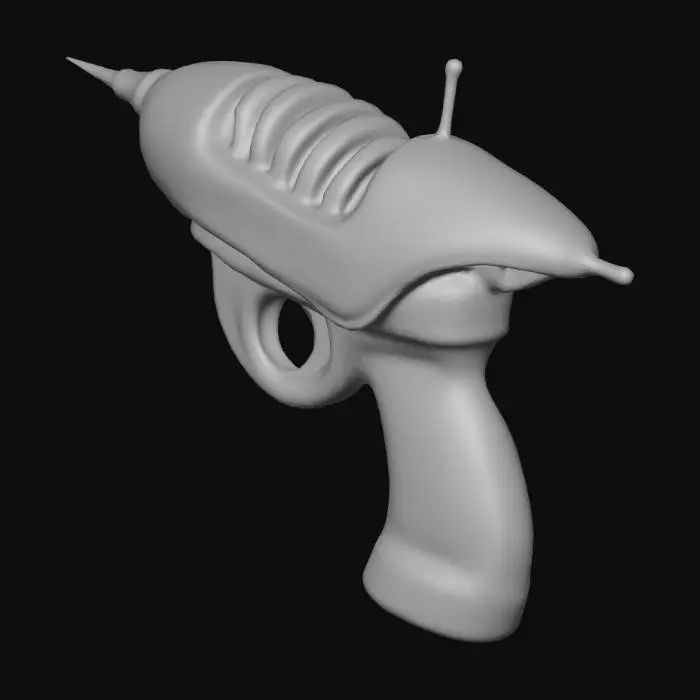 3D model for Retro Raygun