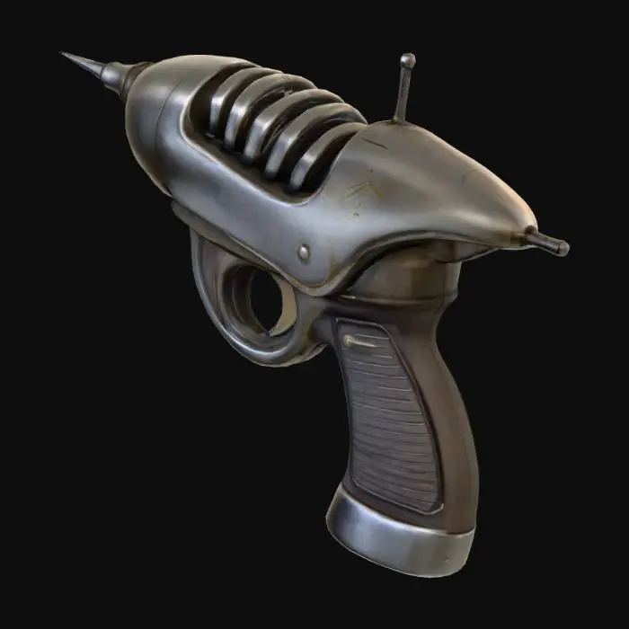3D model for Retro Raygun