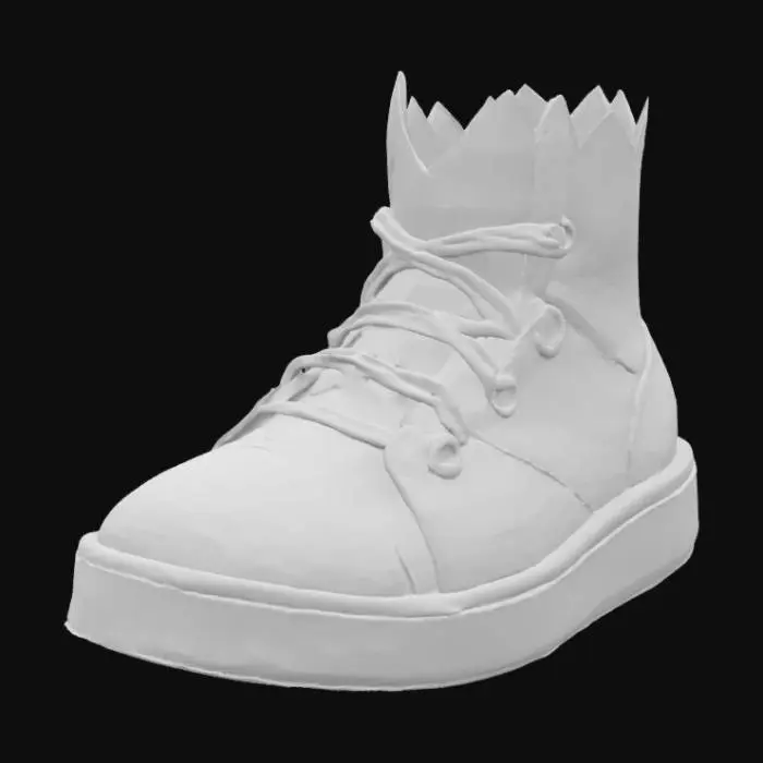 3D model for Colorful Crown Sneaker