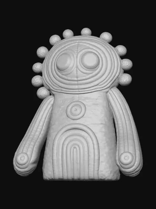 3D model for Sunburst Monster