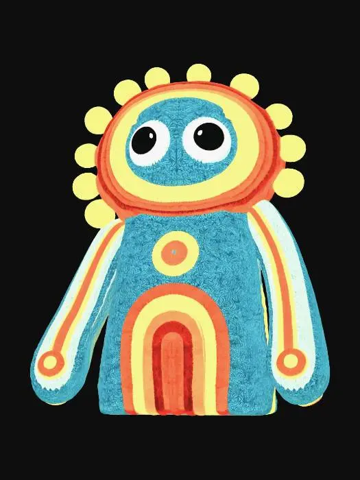 3D model for Sunburst Monster