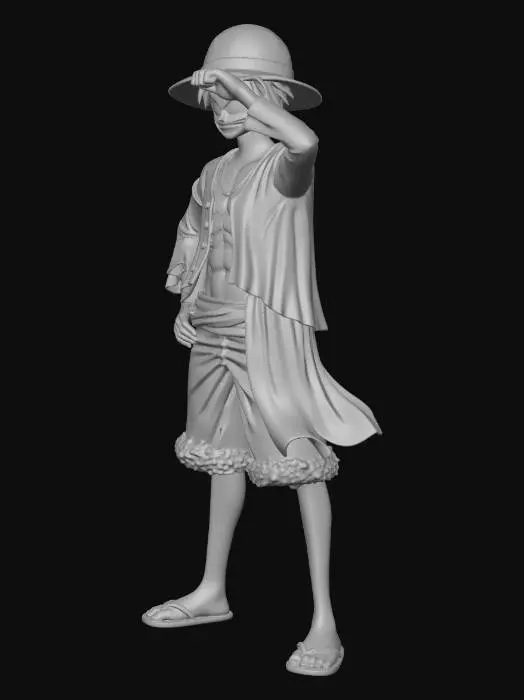 3D model for Straw Hat Adventurer