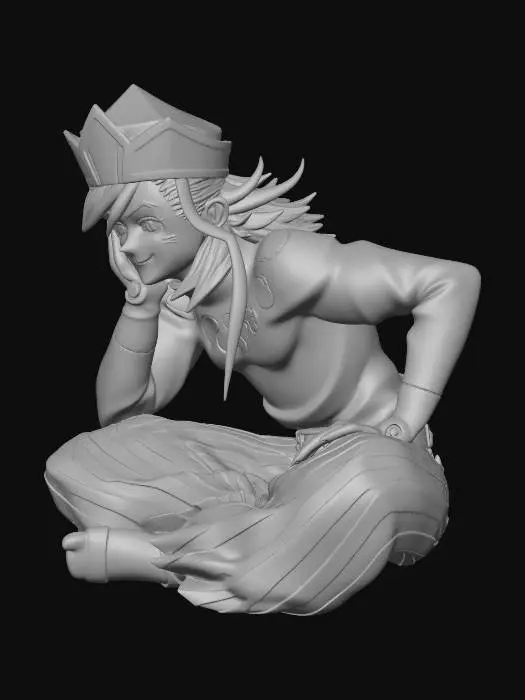 3D model for Demon Slayer Sitting Figure