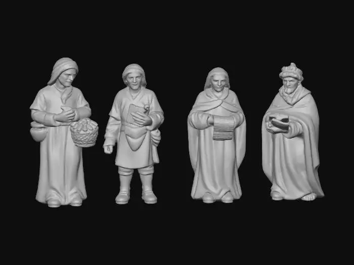 3D model for Nativity Figures