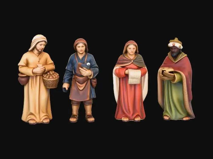 3D model for Nativity Figures