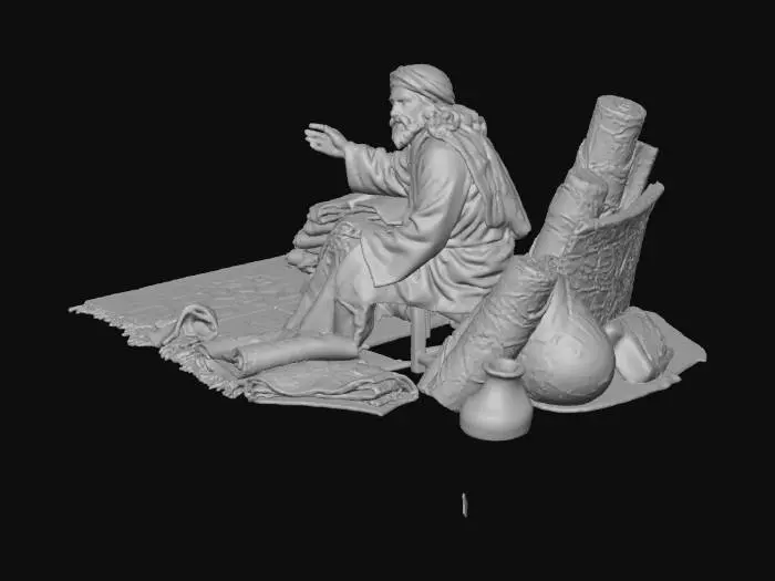 3D model for teppich