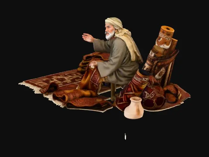 3D model for teppich