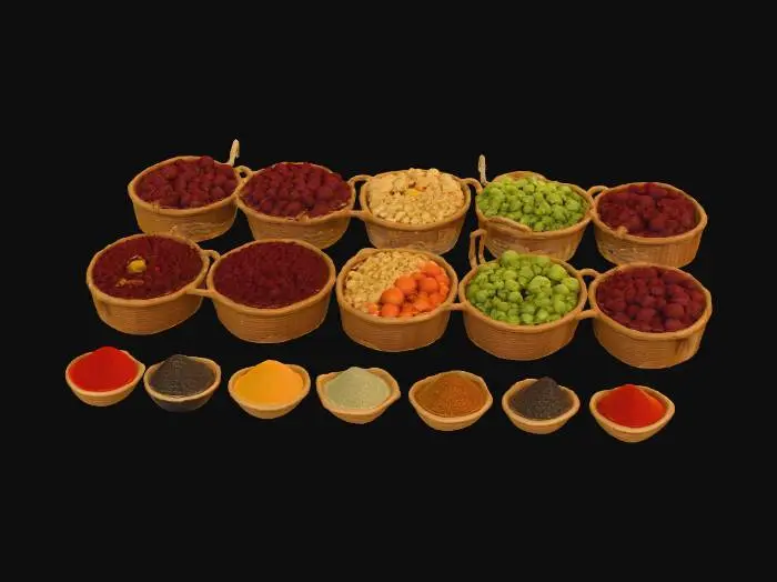 3D model for Spice and Grain Harmony