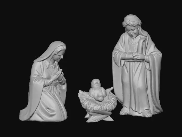 3D model for Nativity Scene
