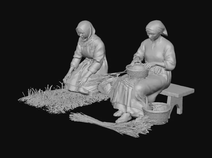 3D model for Planting and Weaving