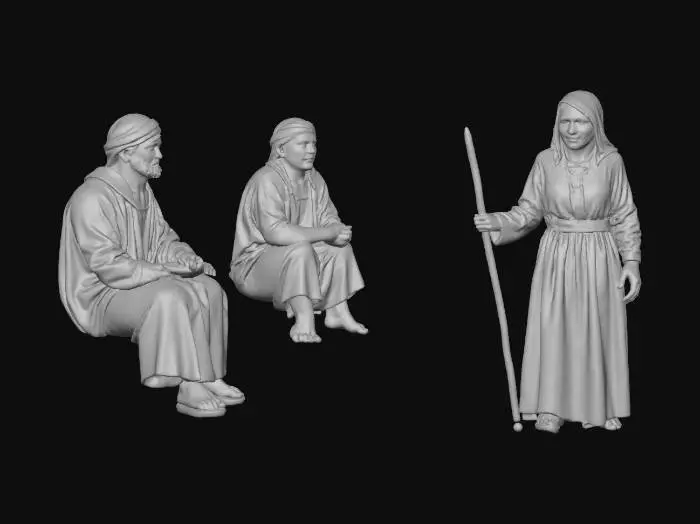 3D model for Meeting at Dawn