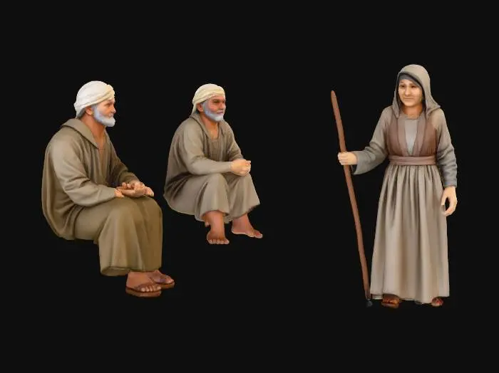 3D model for Meeting at Dawn