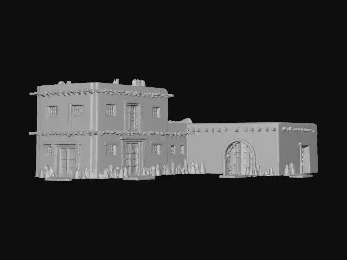 3D model for Desert Dwelling