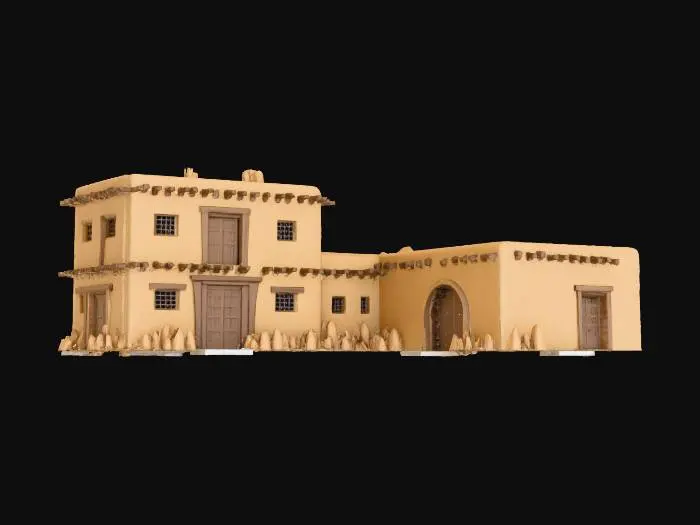 3D model for Desert Dwelling