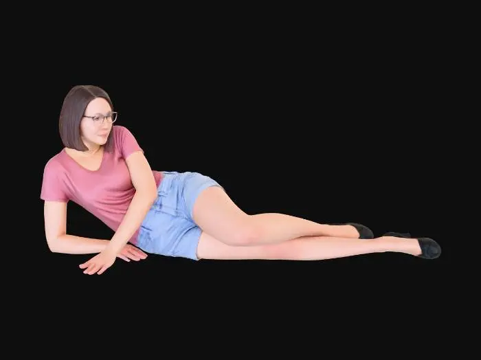 3D model for Evening Market Stroll