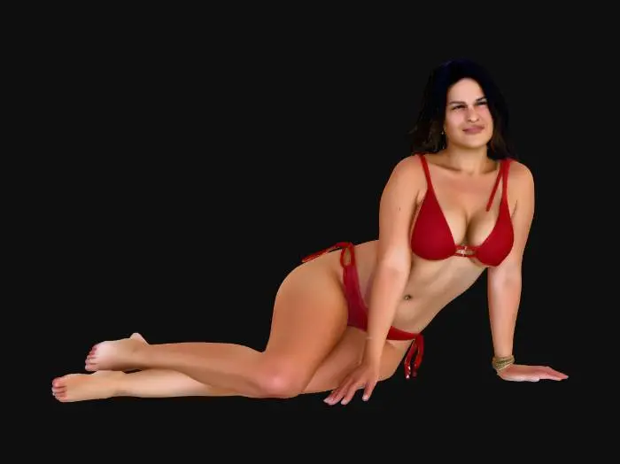 3D model for Beach Stroll