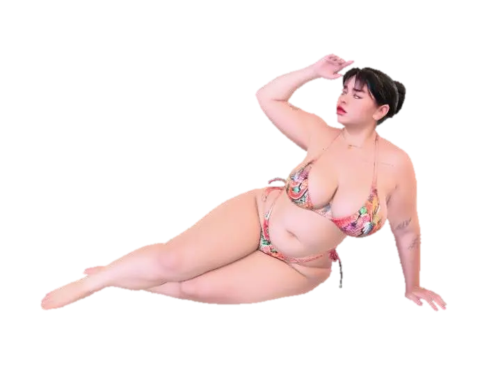 curvy model - Poster-3D-modell, genererad av AI