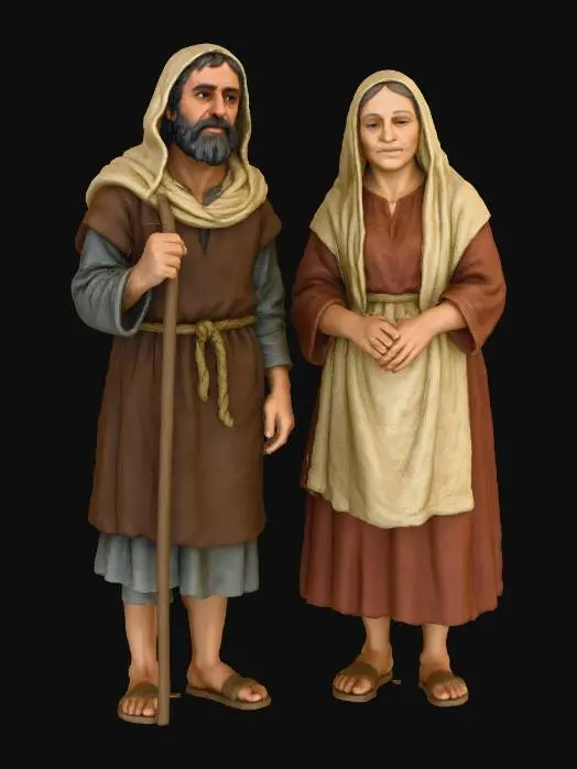 3D model for Pilgrims of the Past