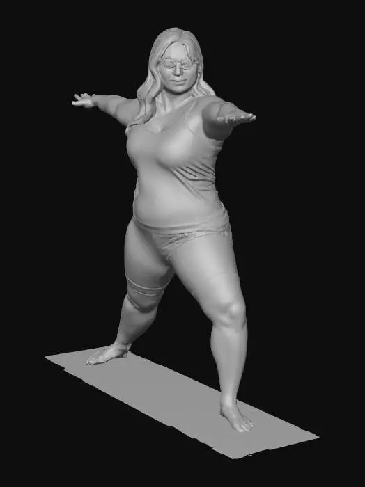 3D model for Yoga Serenity