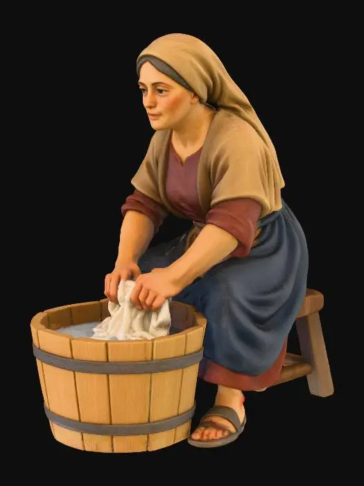 3D model for wäsche