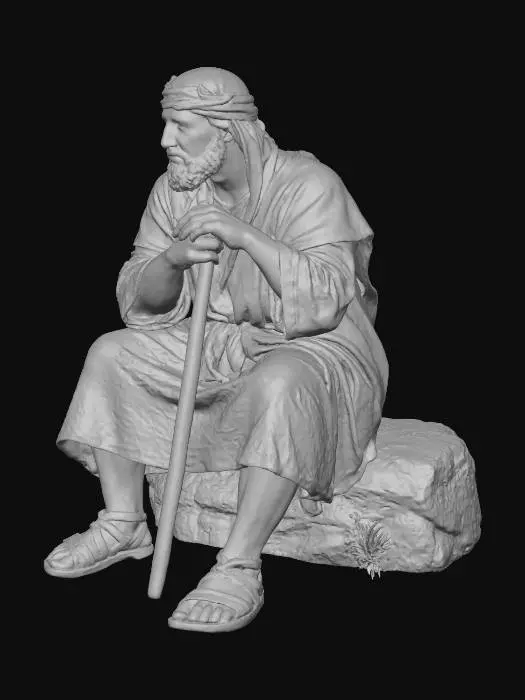 3D model for old man