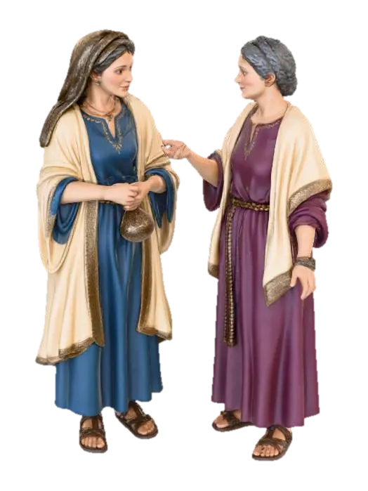 Conversation in Ancient Attire - Costumes 3D model, vytvořený pomocí AI