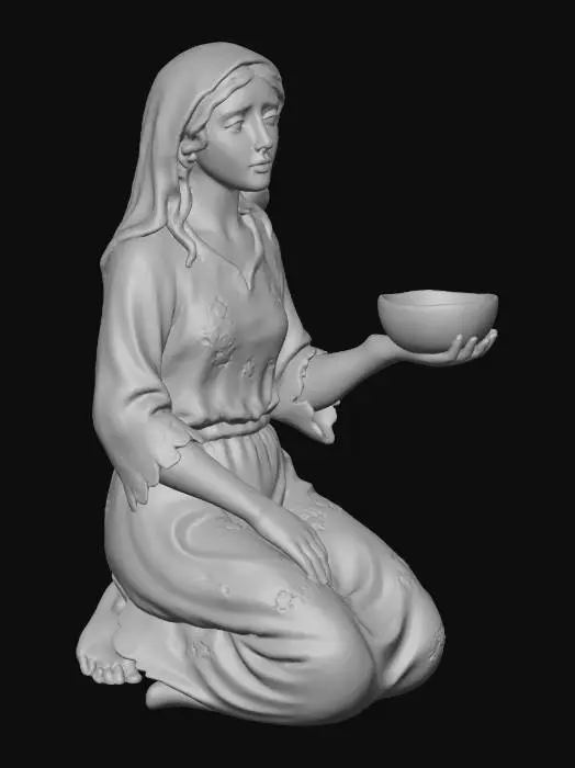 3D model for Alms Seeker