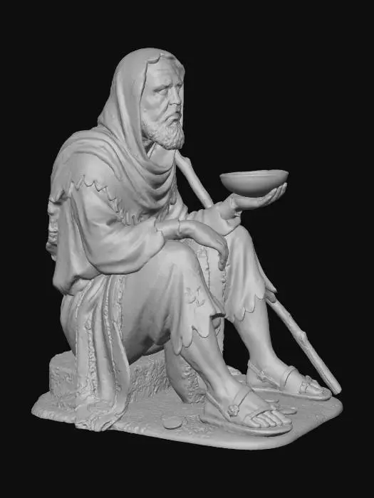3D model for Benevolent Beggar