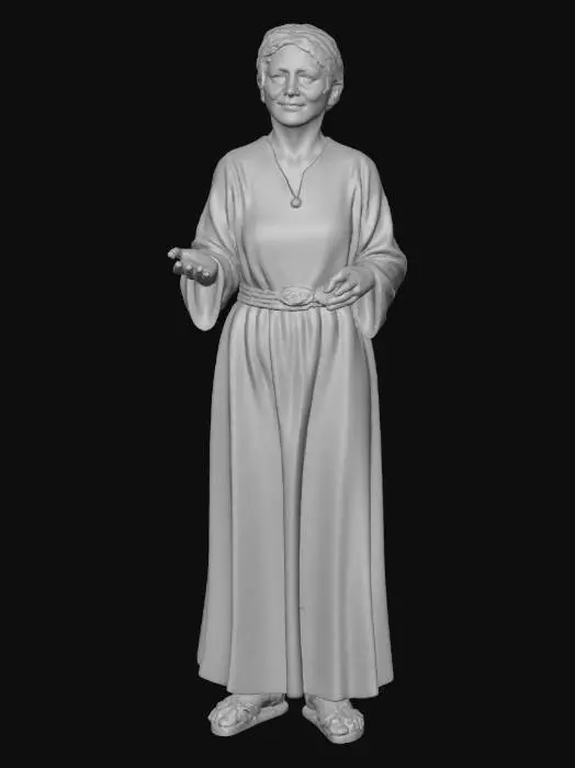 3D model for Elder Statue