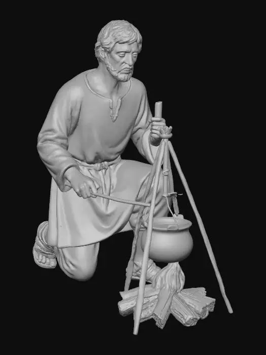 3D model for Campfire Cook