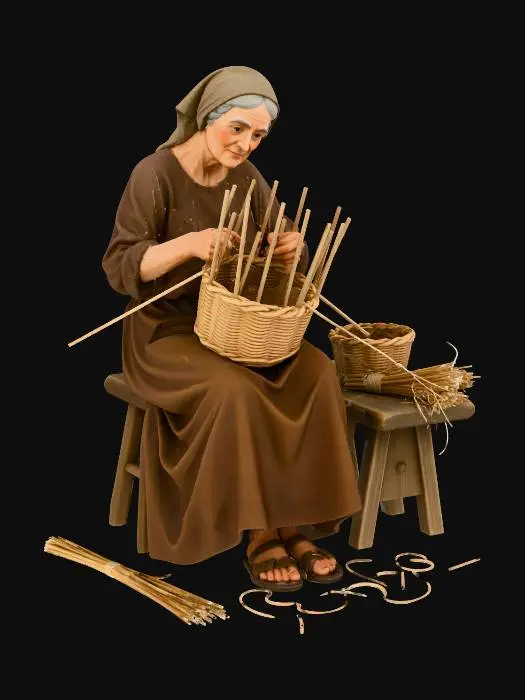 3D model for Basket Weaver