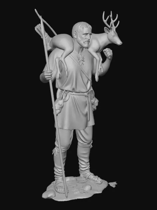 3D model for The Hunter's Triumph