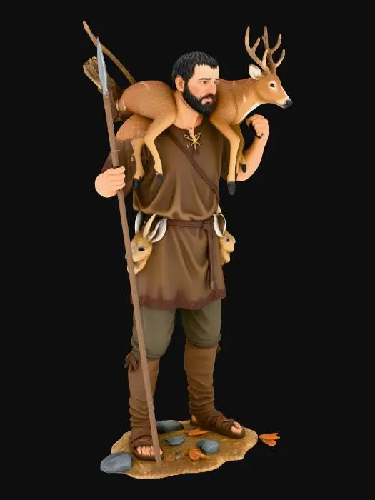 3D model for The Hunter's Triumph