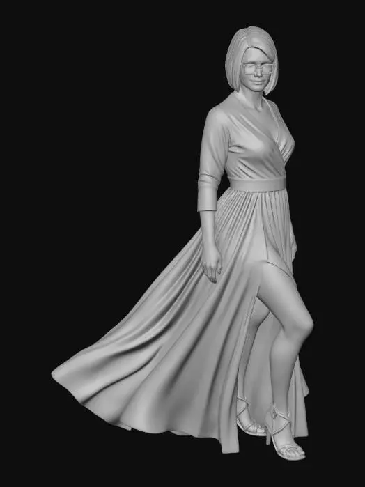 3D model for Elegance in Shadow