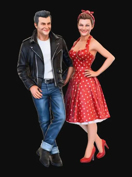 3D model for Retro Vibes