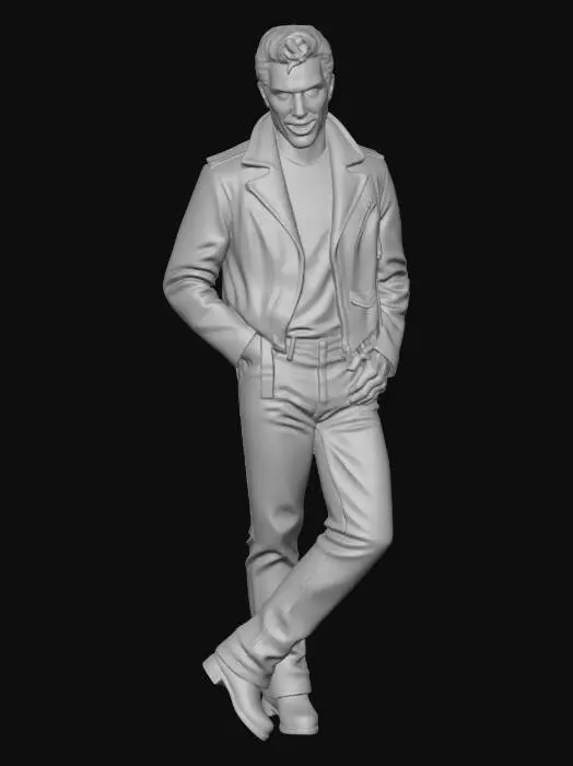 3D model for Greaser Style