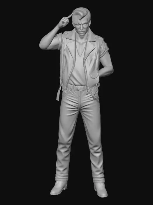 3D model for Greaser Style