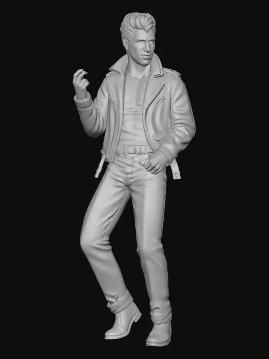 3D model for Rockabilly Rebel